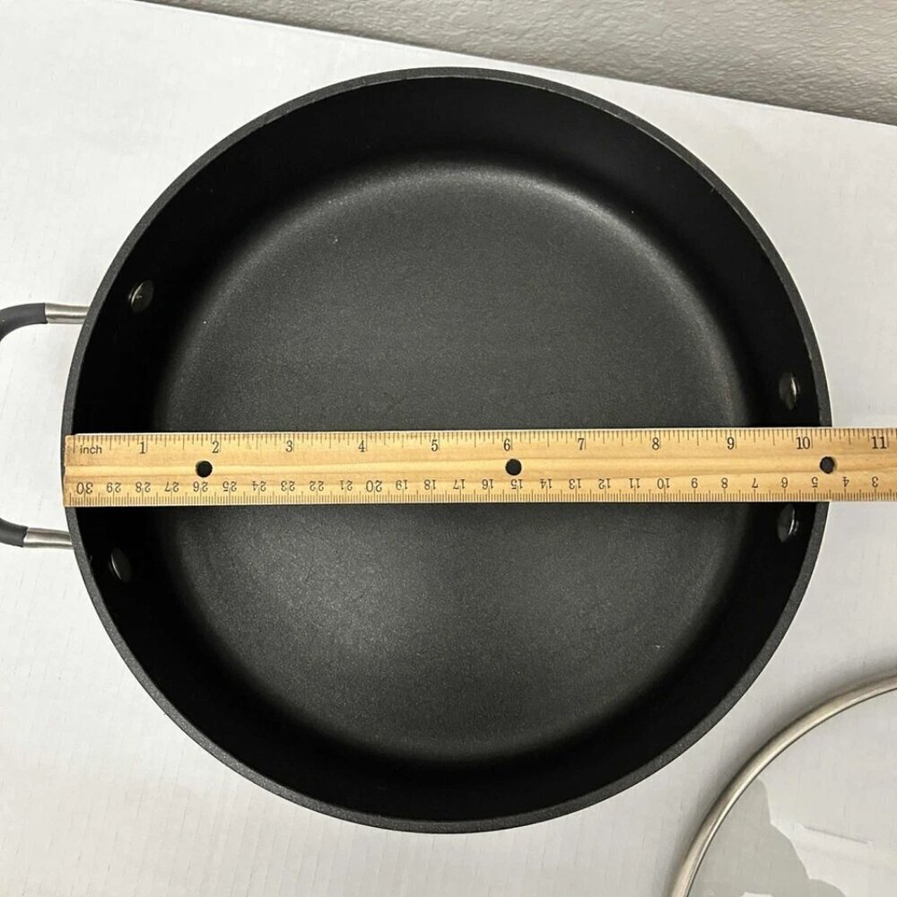 Anolon Cookware Advanced Home Non-Stick 4 Qt Pan with Lid - Picture 4 of 8